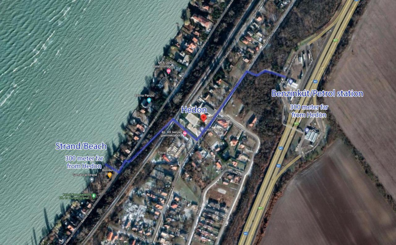 Hedon Brewing Niko Apartment - 200 Meter To The Beach Balatonvilágos エクステリア 写真
